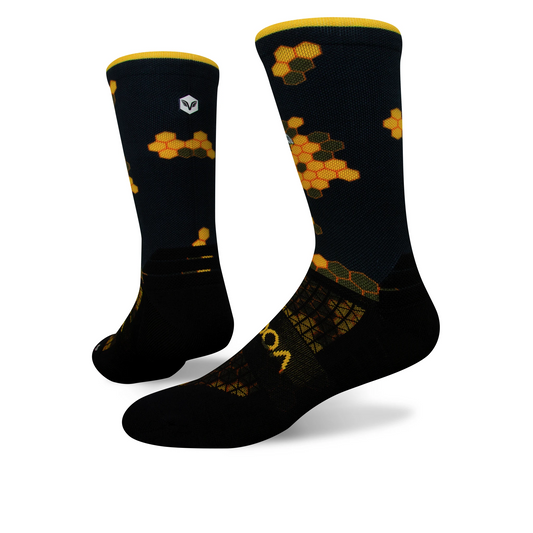 Honey Bee Crew Sock
