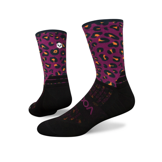 Leopard Skin Quarter Sock