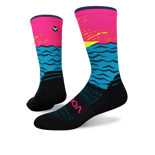 Whale Tail Crew Sock