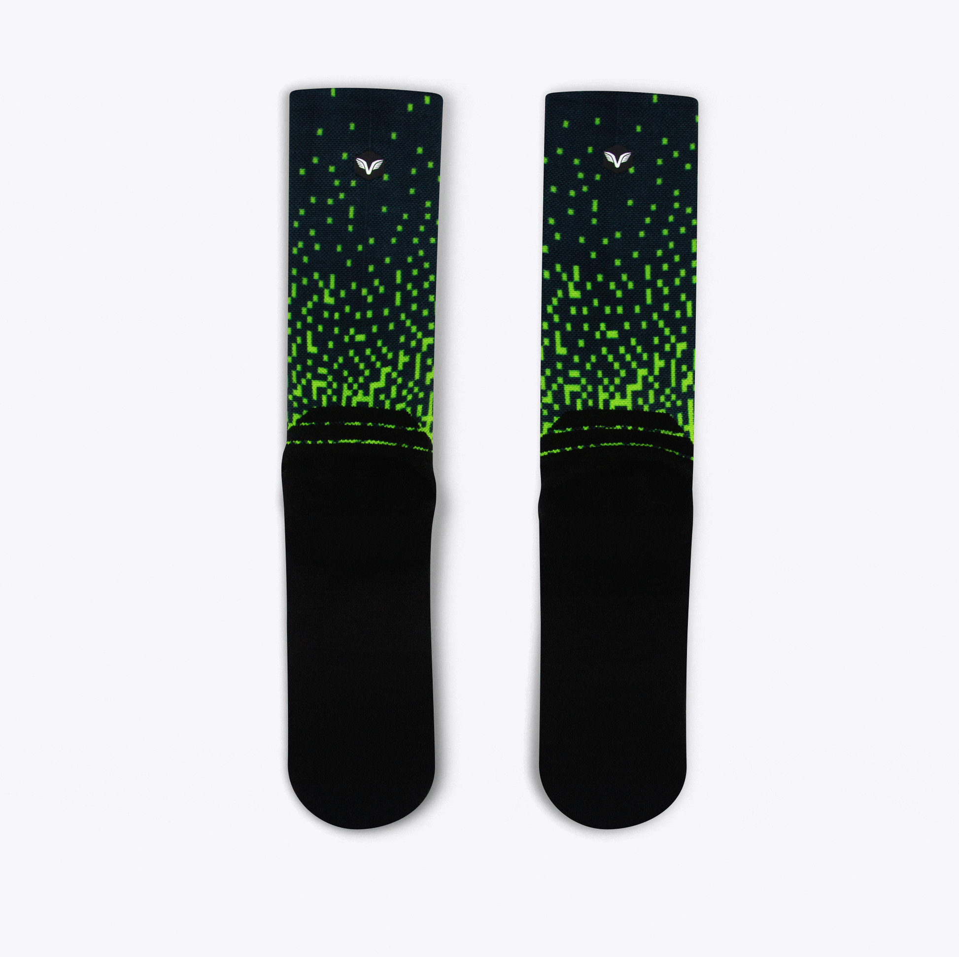 Fire embers crew sock | Vooma Socks UK