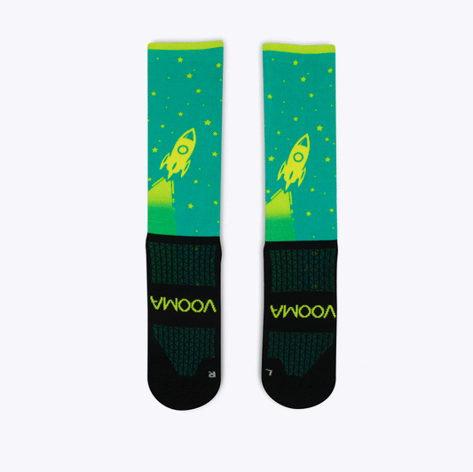 Rocketship crew sock | Vooma Socks UK