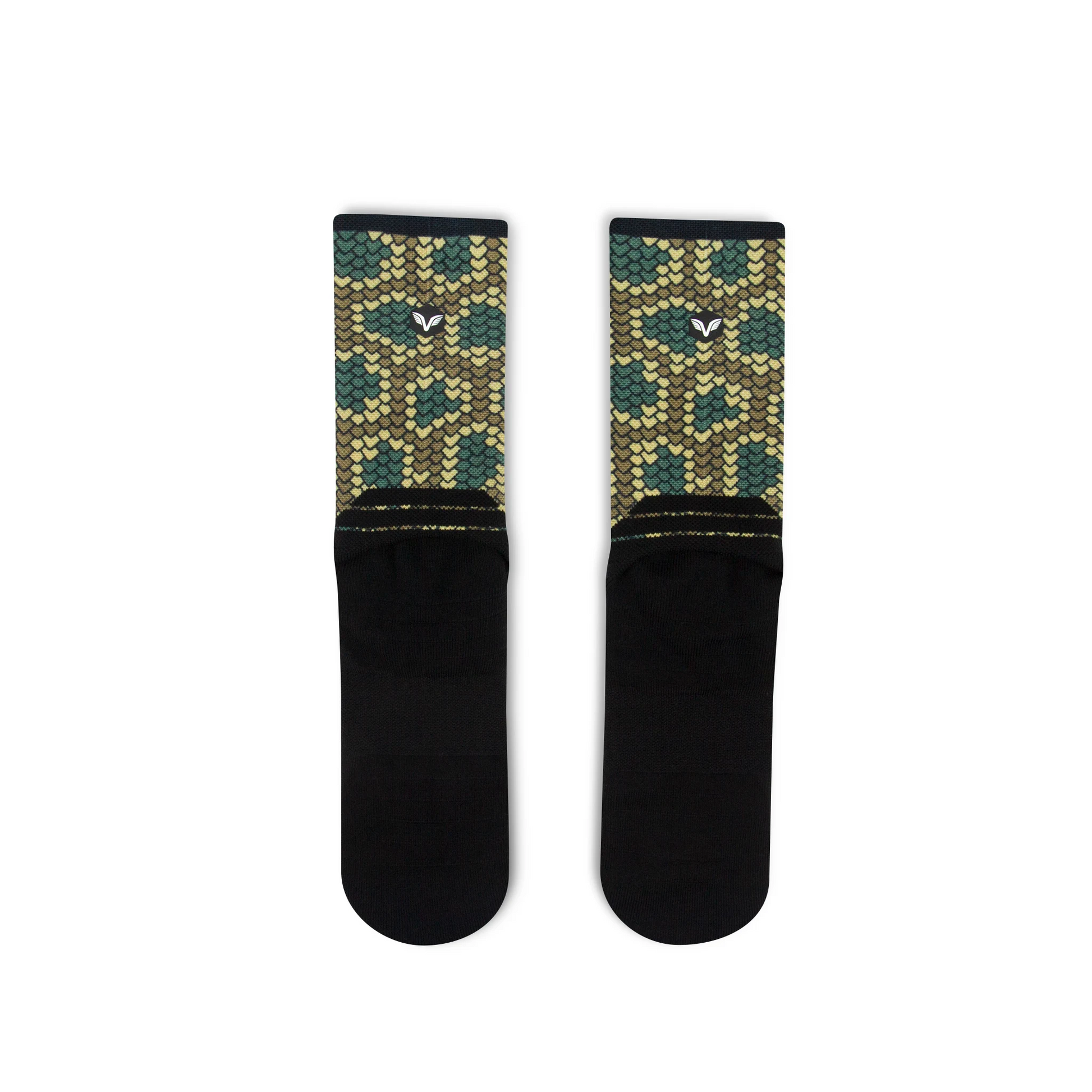 Snake Skin Quarter Sock