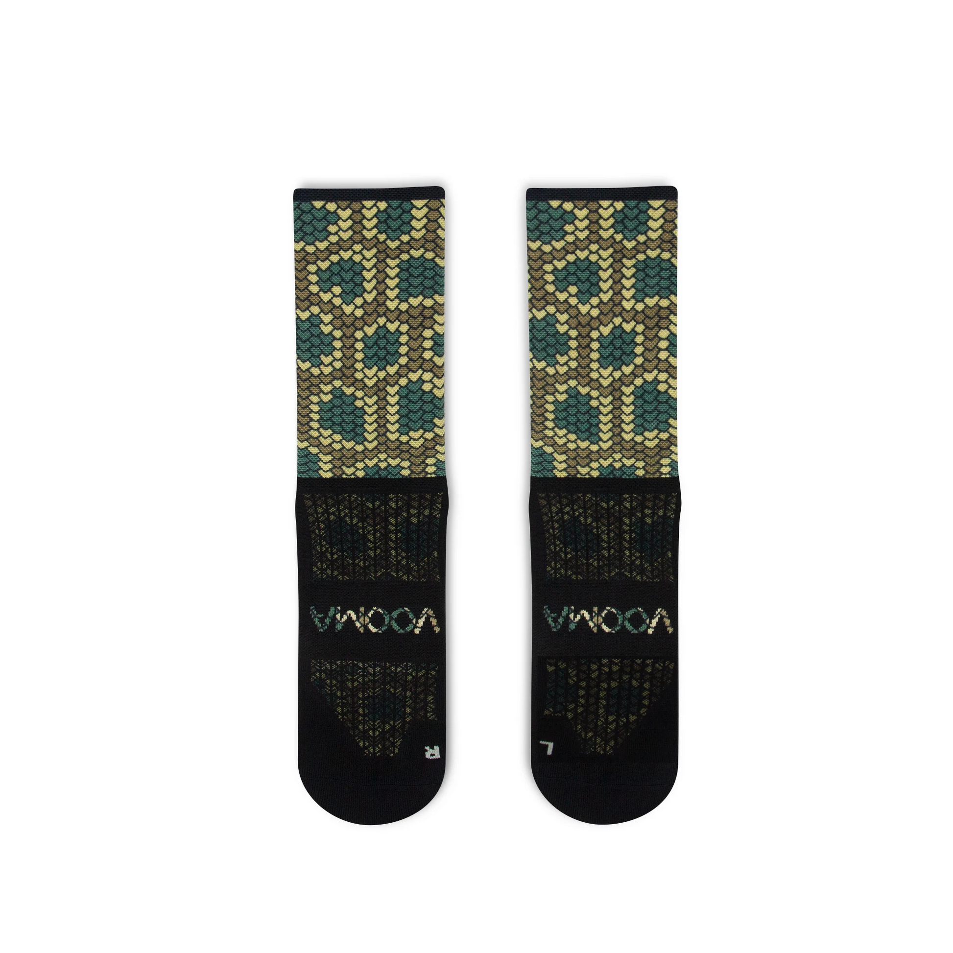 Snake Skin Quarter Sock
