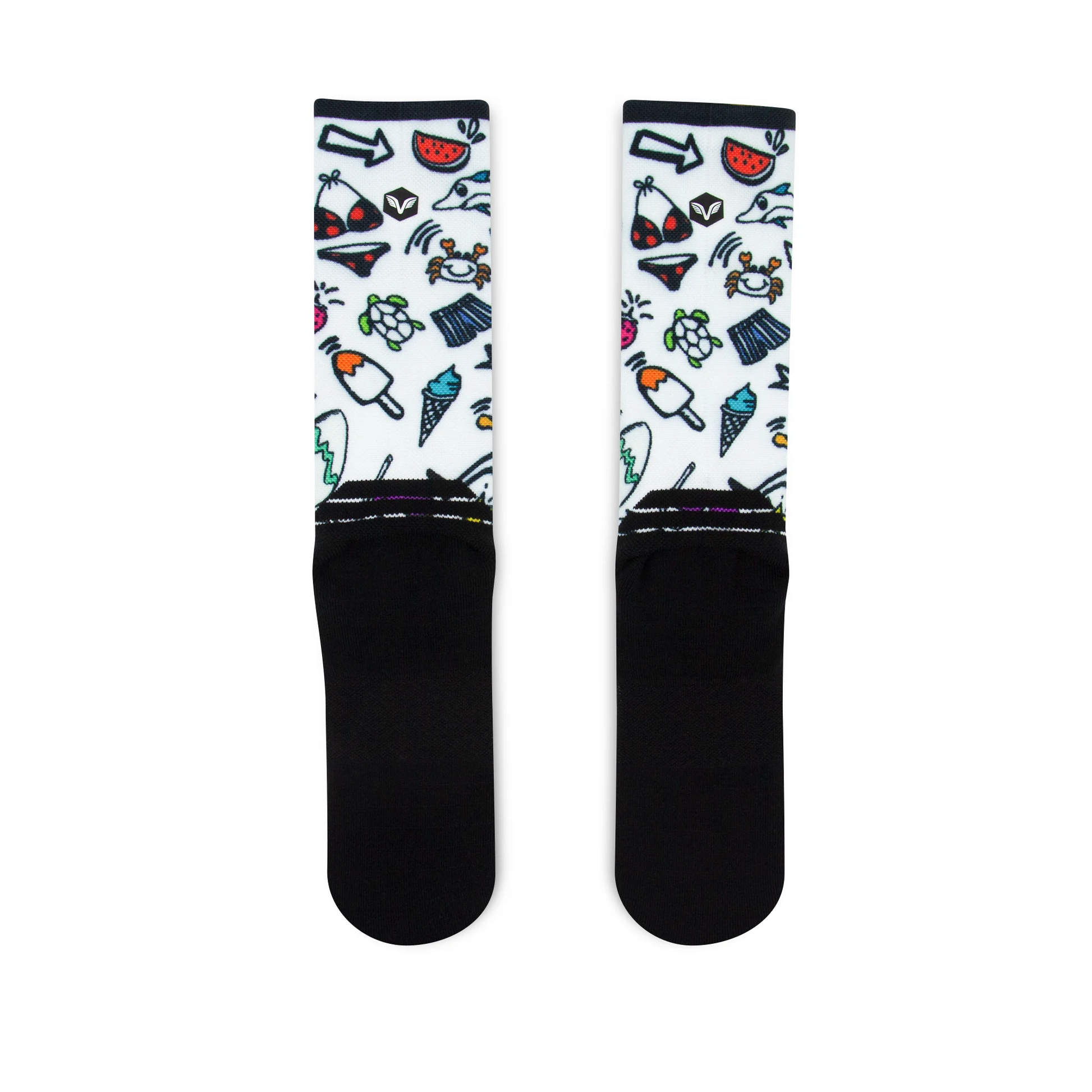 Summer Vibes Crew Sock