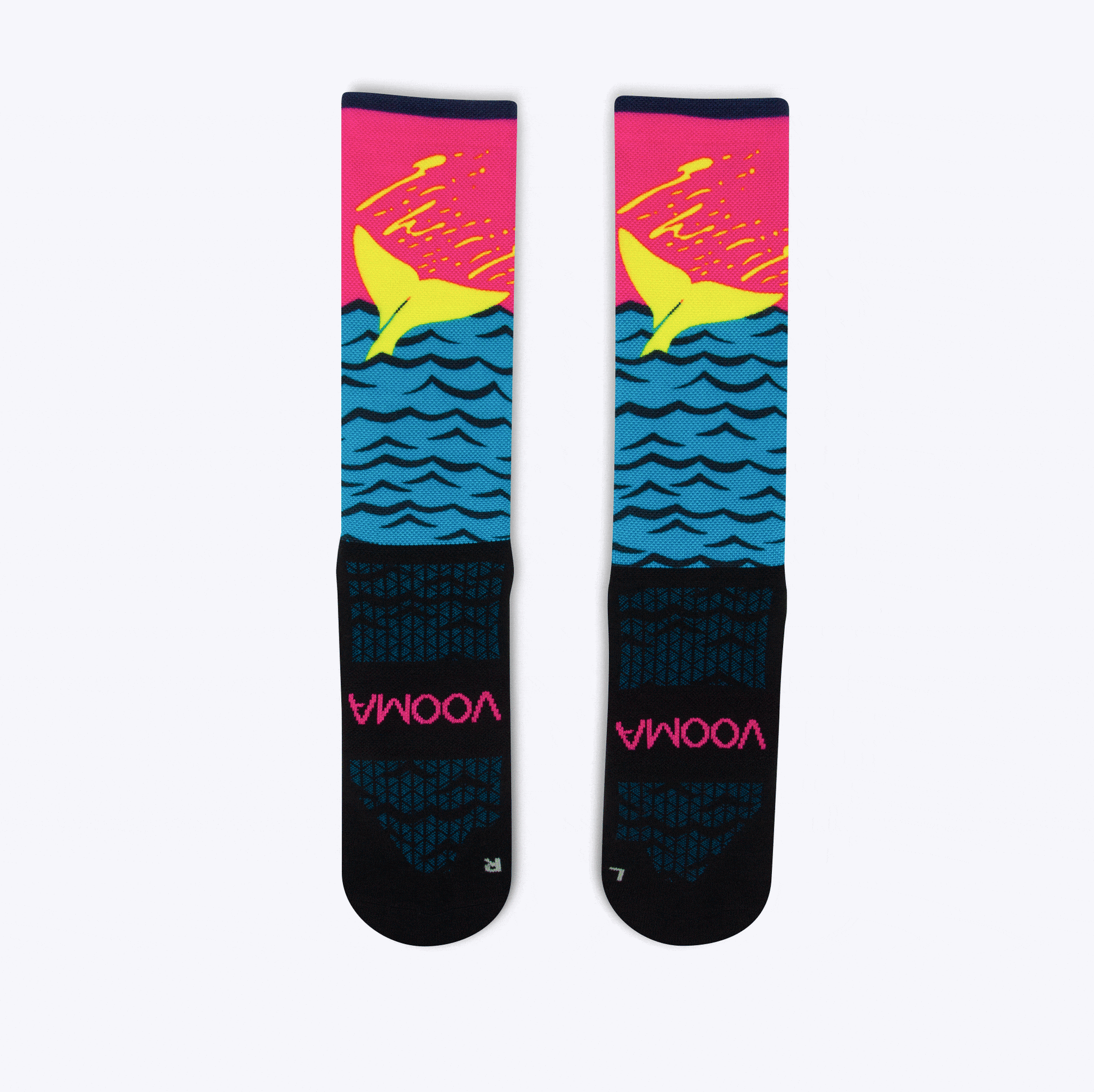 Whale tail crew sock | Vooma Socks UK