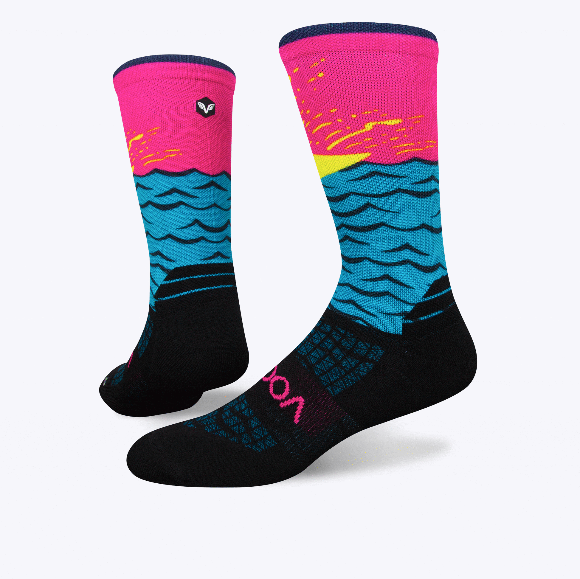 Whale tail crew sock | Vooma Socks UK