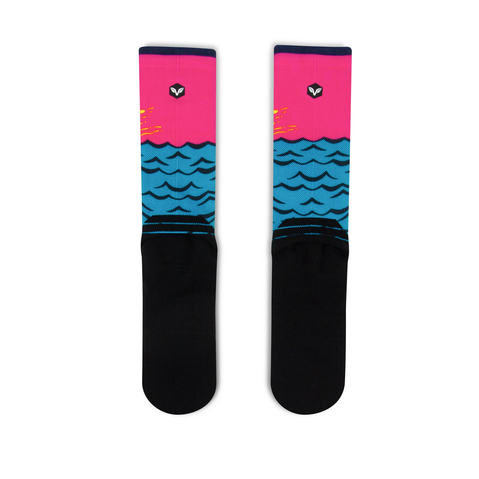 Whale Tail Crew Sock